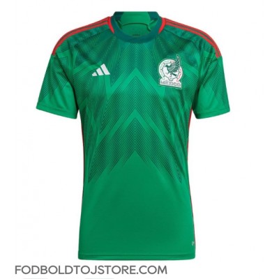 Mexico Hjemmebanetrøje VM 2022 Kortærmet